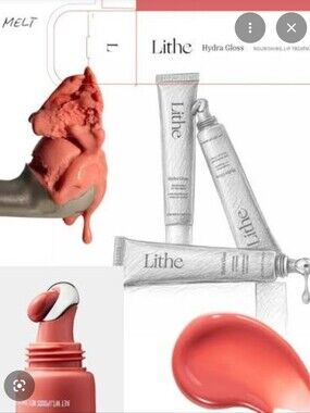 Lithe Beauty Hydra Gloss Lip Treatment — Melt 0.51 Fl Oz BNIB